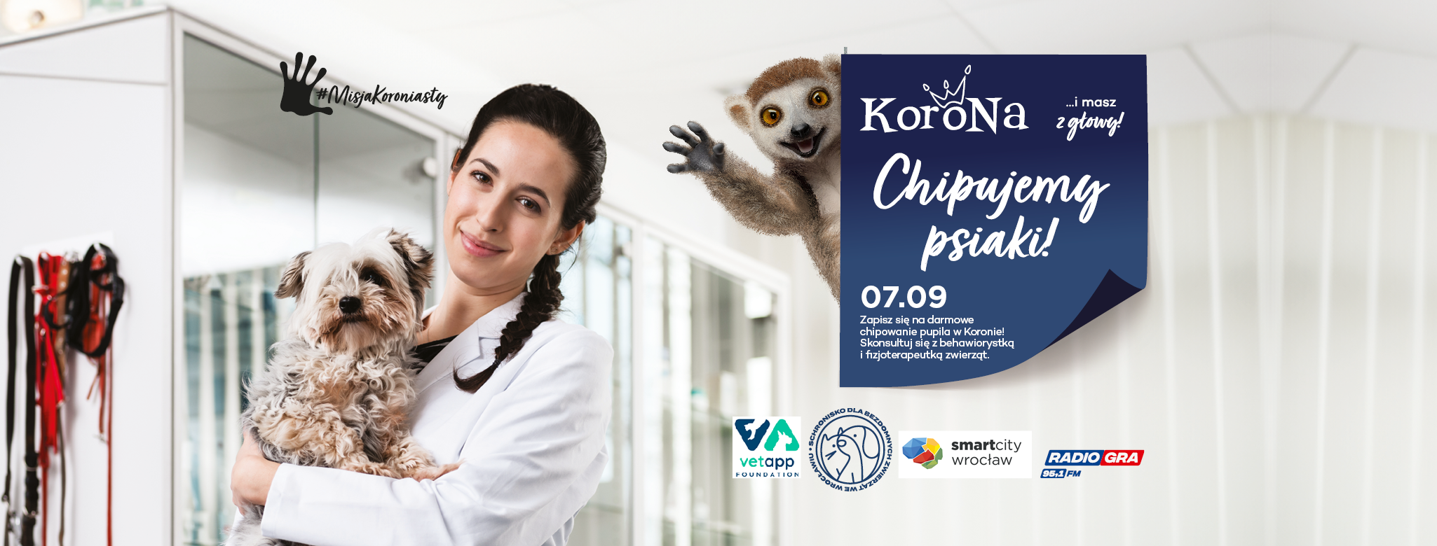 Fundacja VetApp i Misja Koroniasty – chipujemy psy